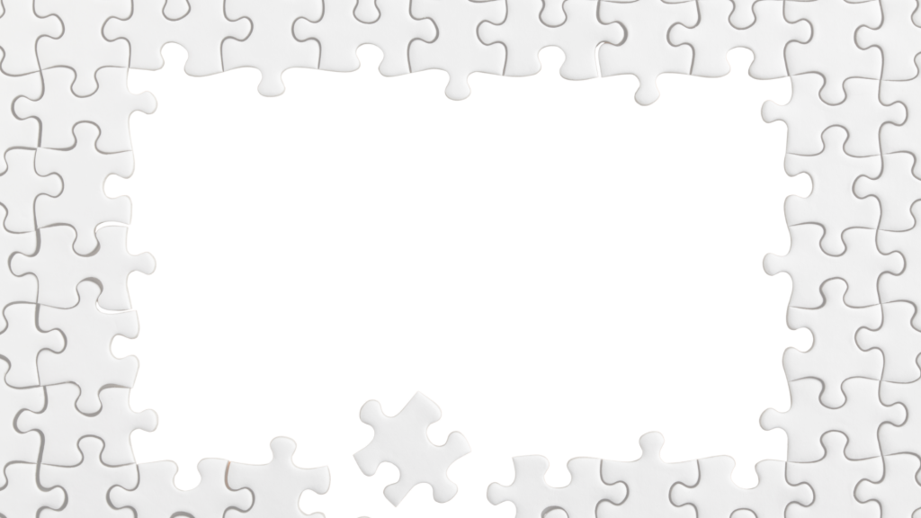 puzzle decoration border